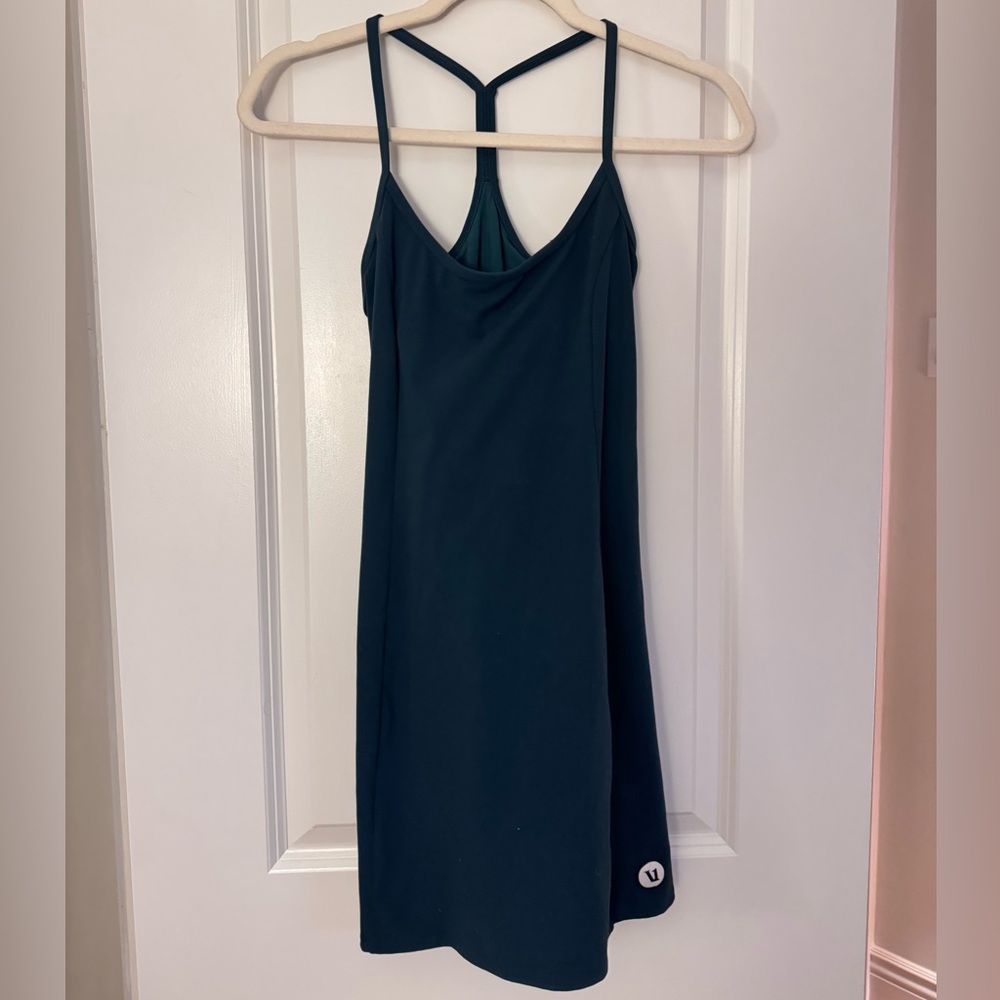 Green Vuori Workout Dress